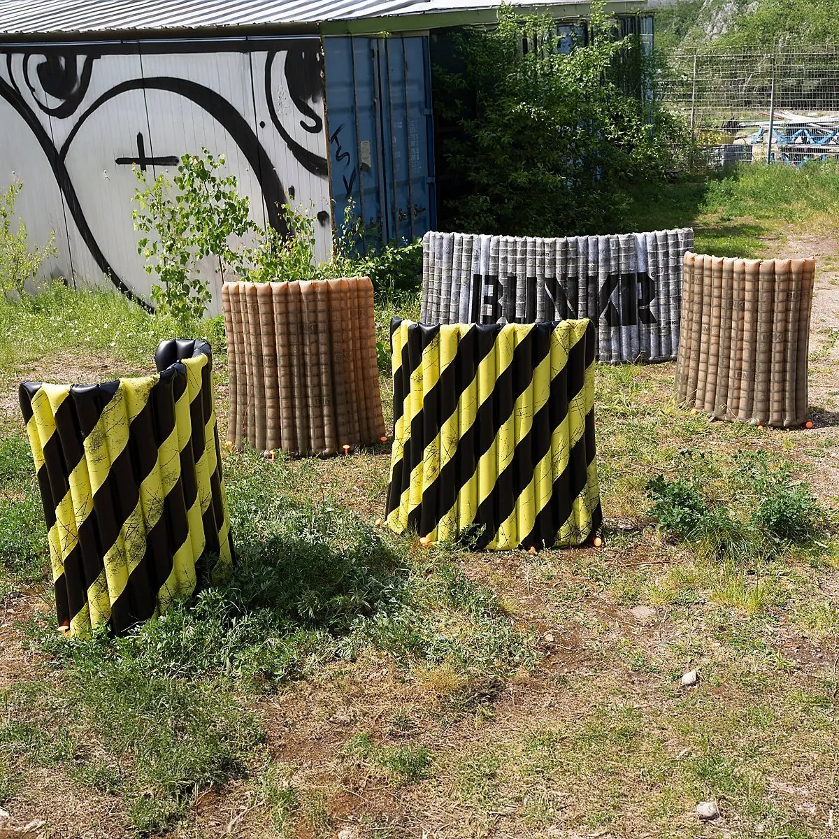 Opblaasbare Obstakels (set a 16 stuks)