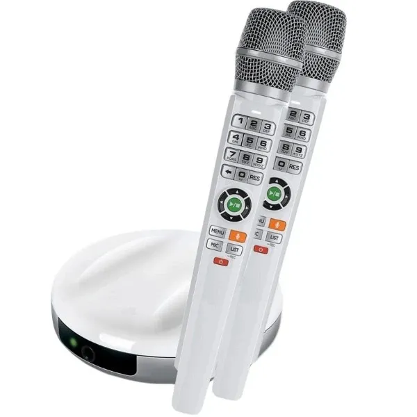 karaoke set incl. 2 draadloze microfoons