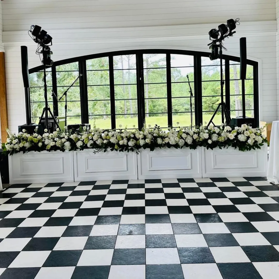 Checkered Dance Floor
