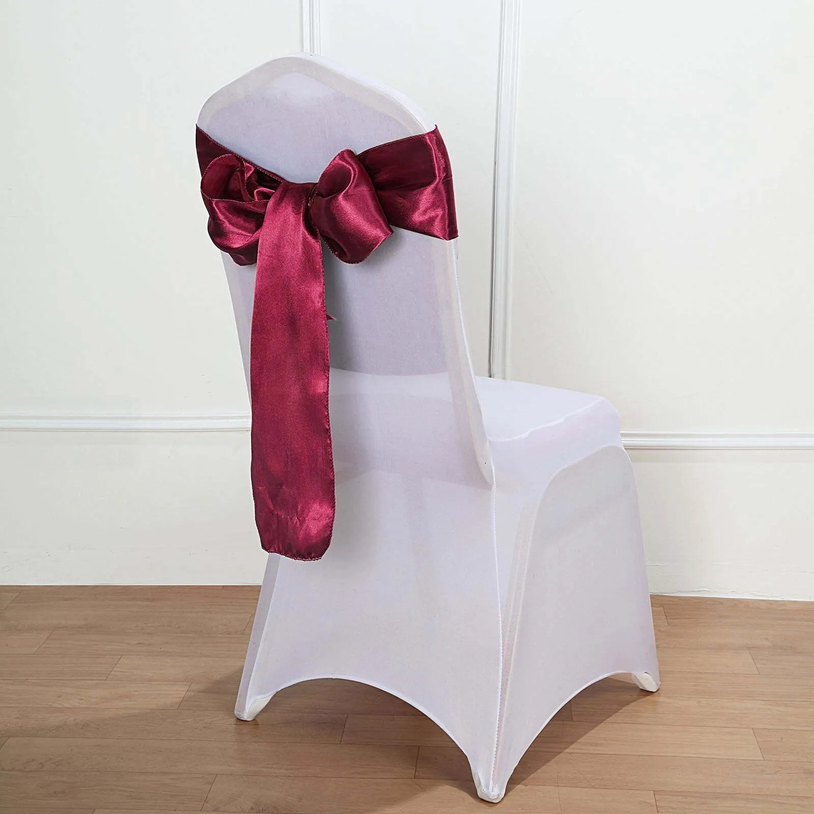 Satin Chair Sashes Bows