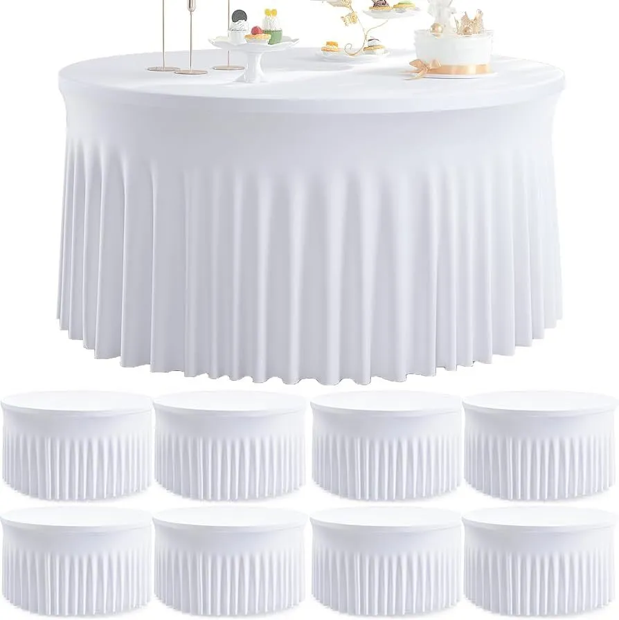 Round table Spandex tablecloth 
