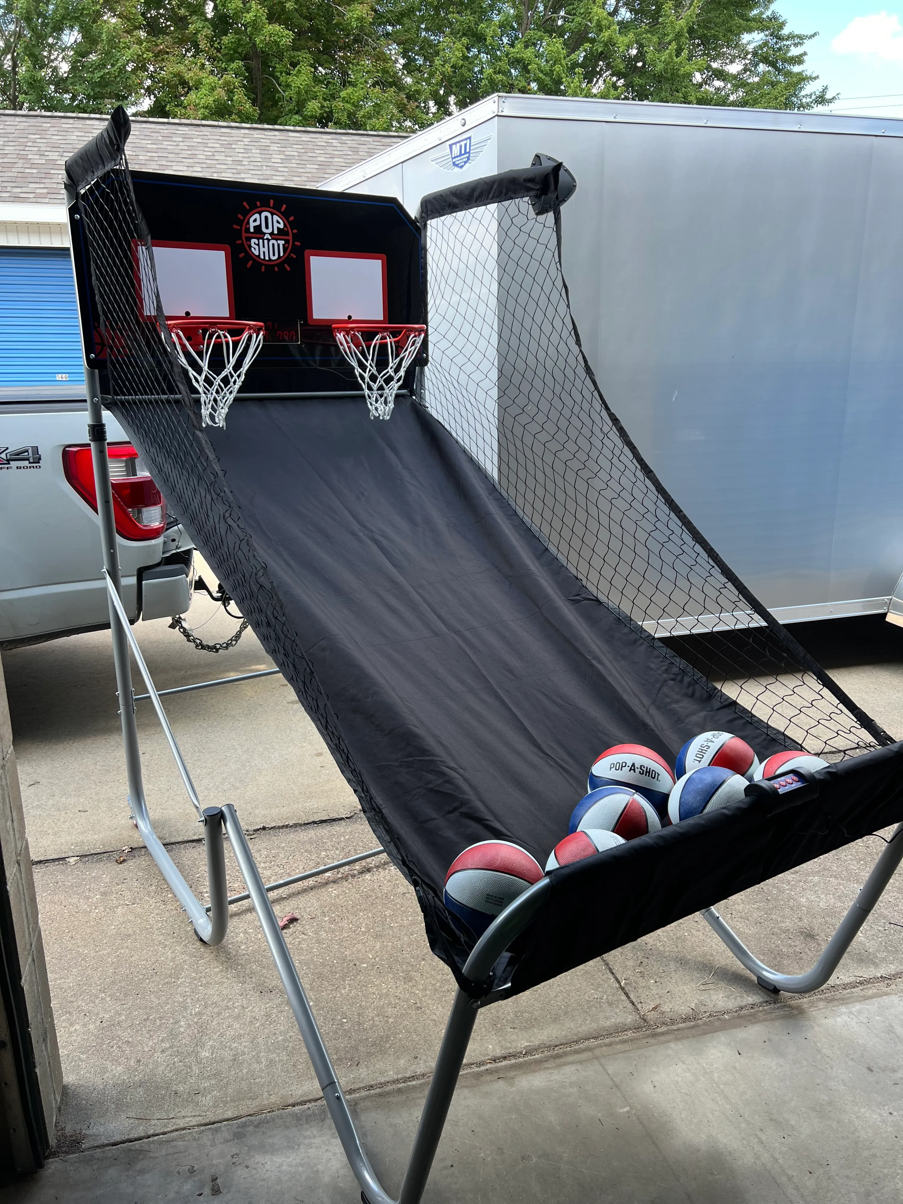 Indoor games and karaoke machines 