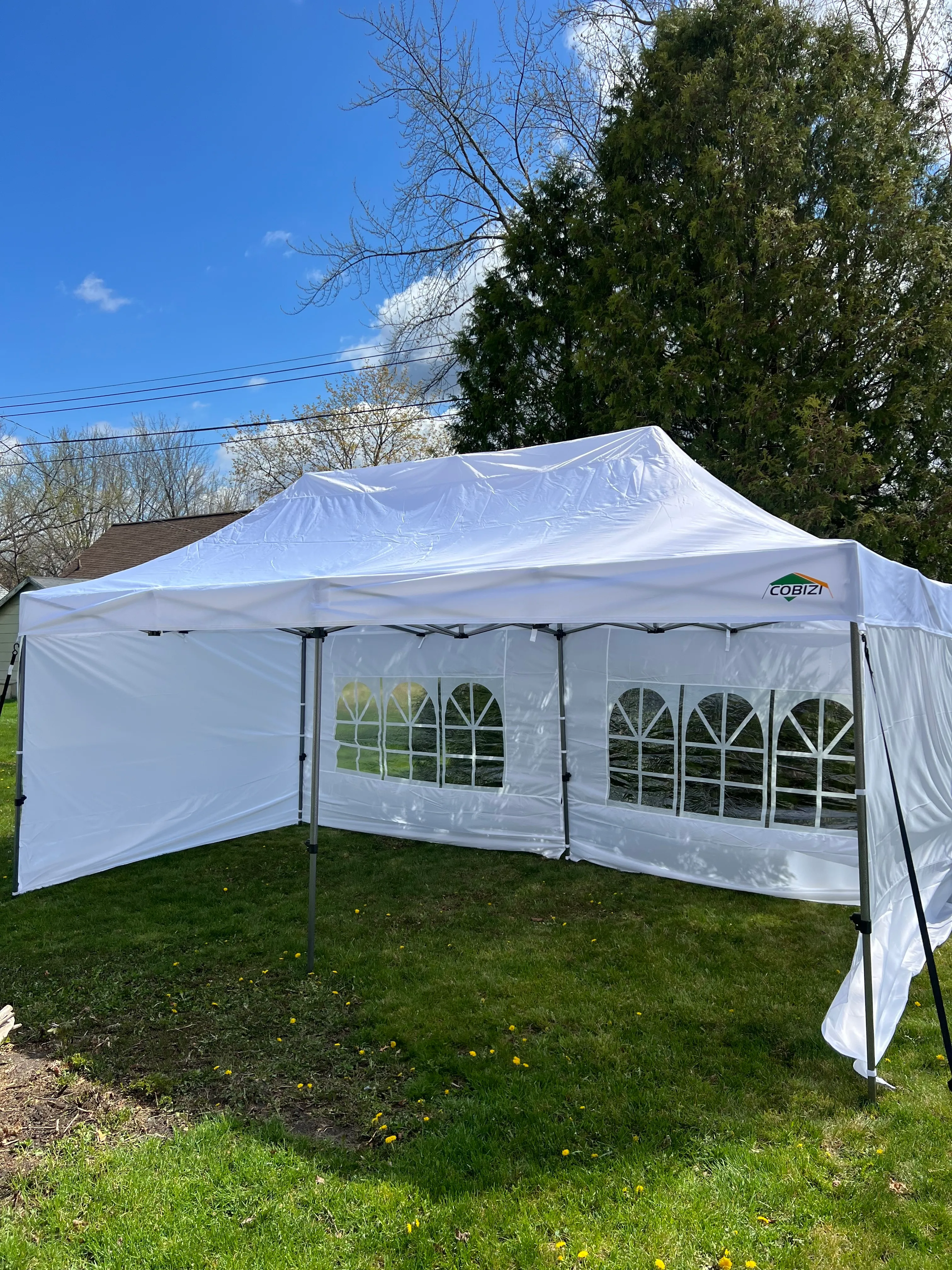 10x20 tent walls