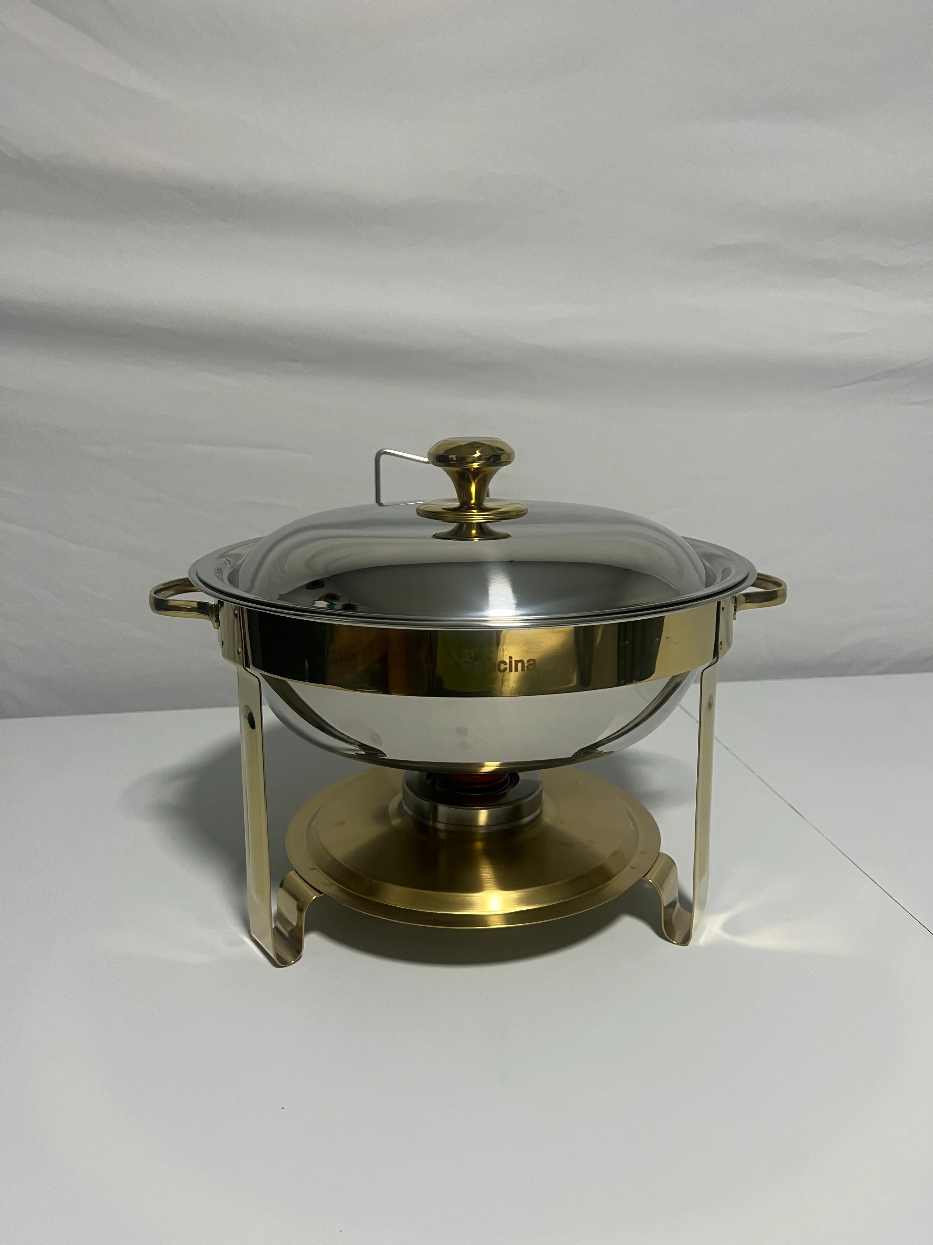 5 QT Round chafing dish 