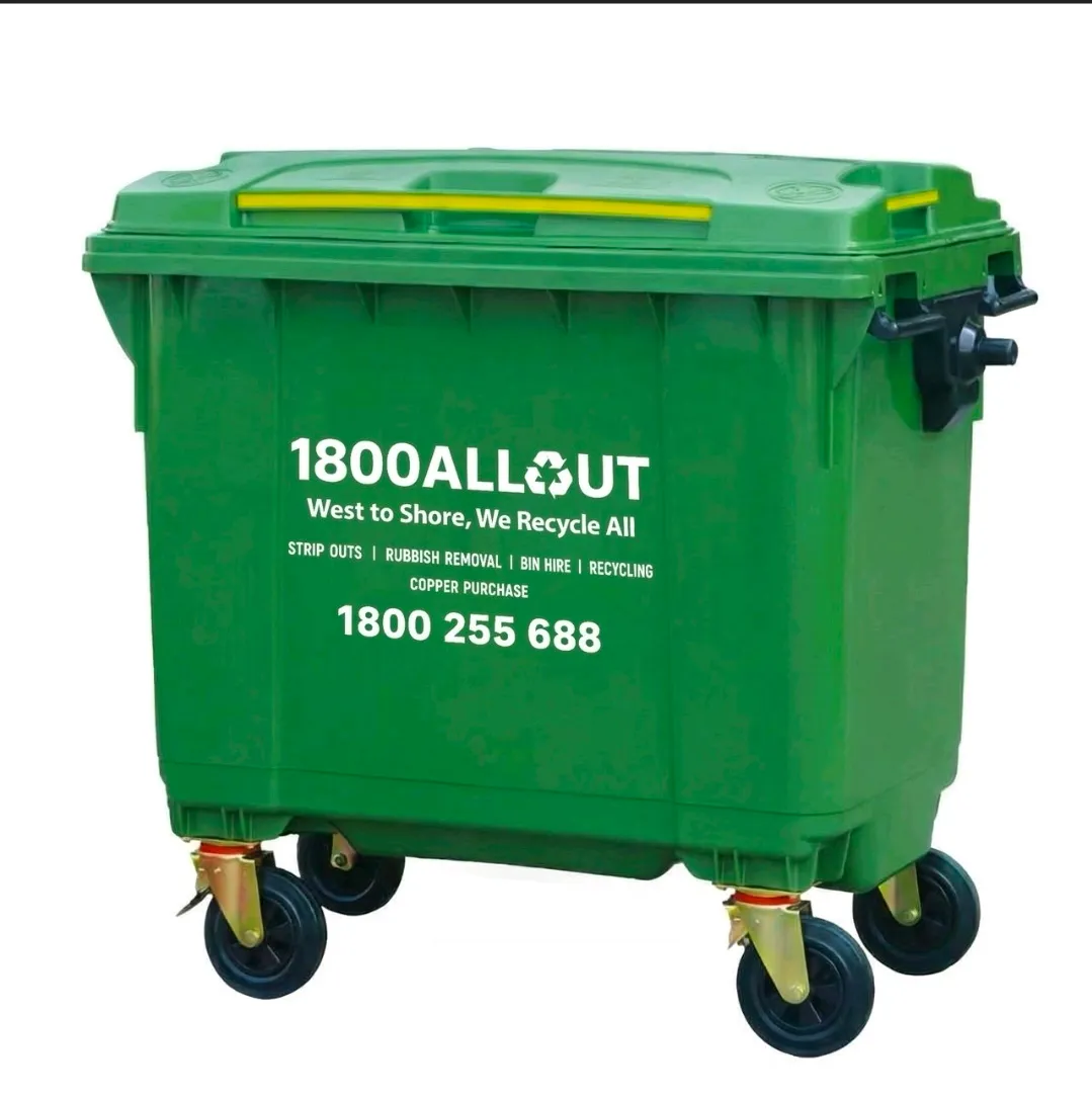 1 x 660L Bin