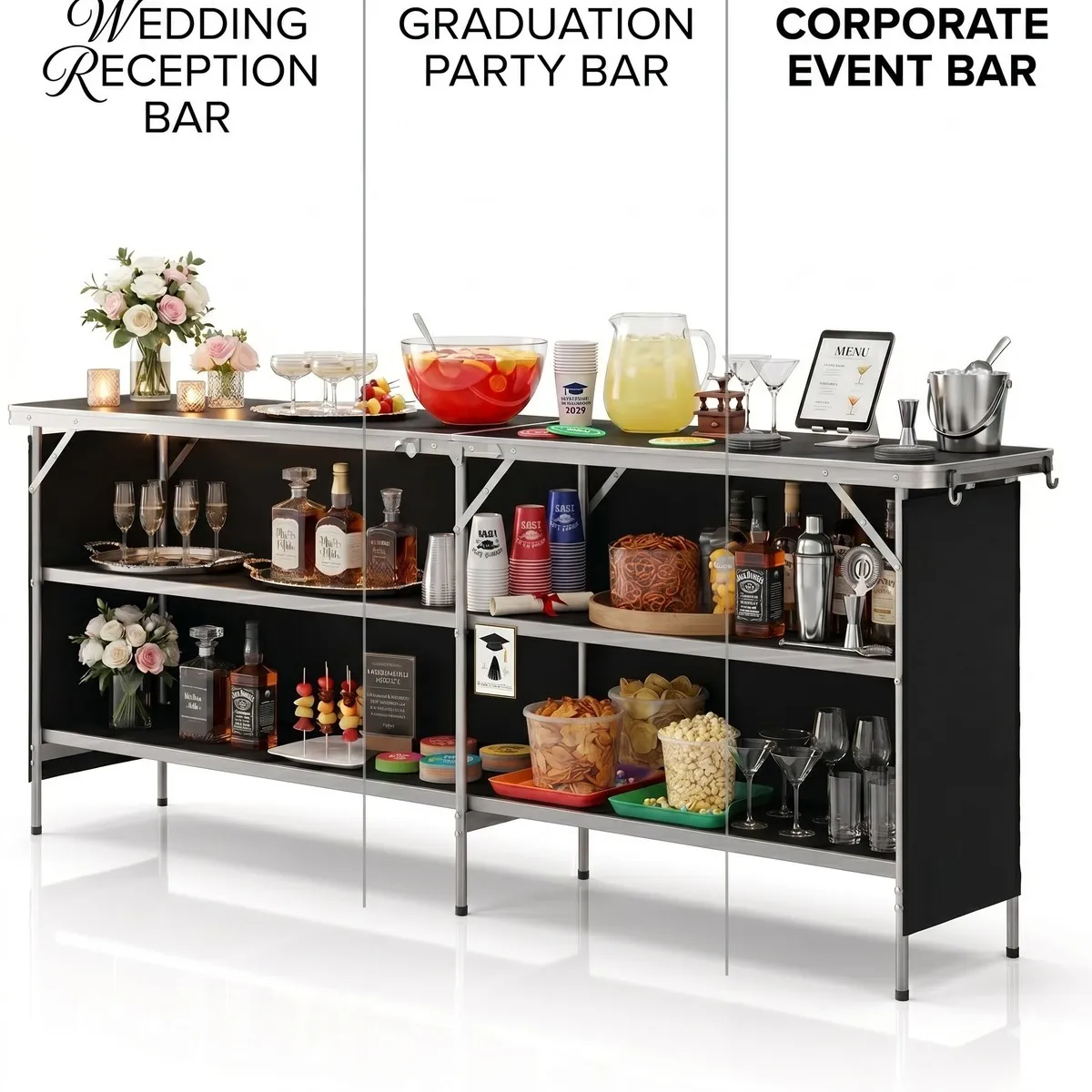 Portable Event Bar (7ft)