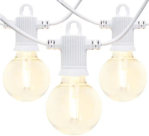 100ft Strand Of White Premium LED Cafe Lights