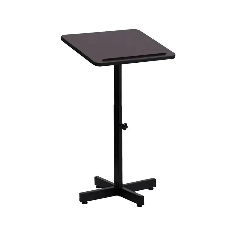 Adjustable Height Metal Podium