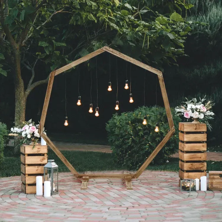 Rustic Wood Arch