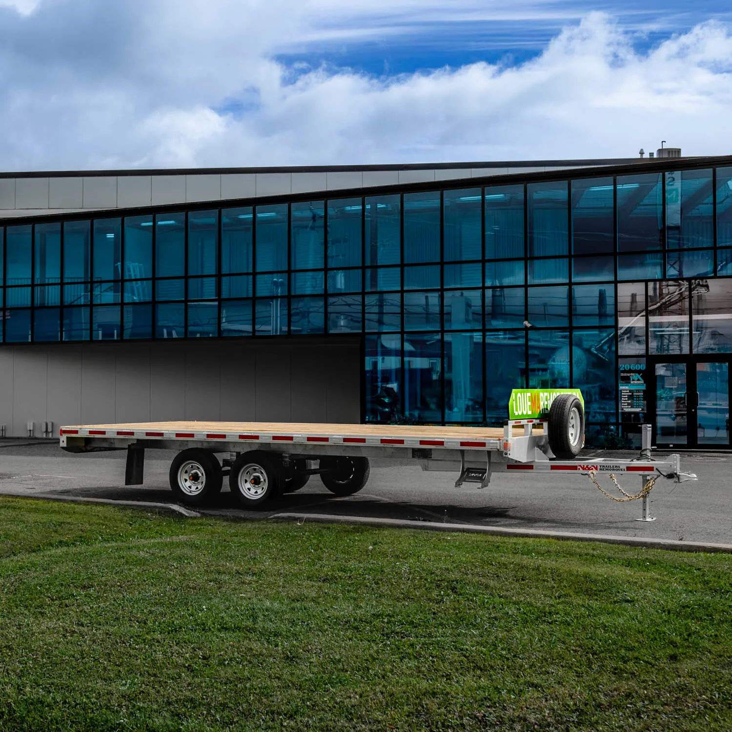 Plateforme surélevée 20'