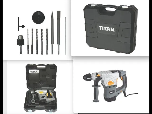 Titan SDS Plus Drill 5.9Kg 8J 230-240v