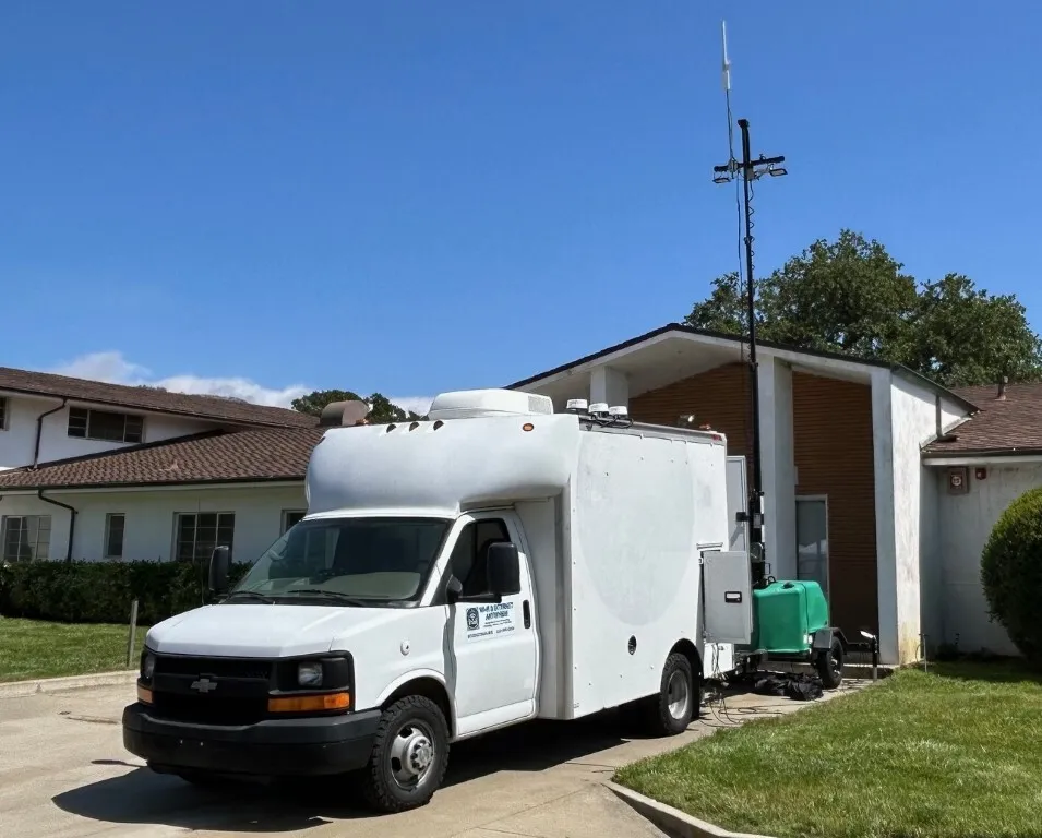 Wi-Fi wifi Internet Streaming Production Van / 5G Starlink Satellite Truck