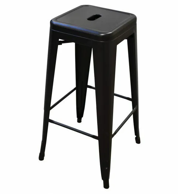 Barkruk Retro Zwart