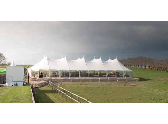 Sailcloth tent