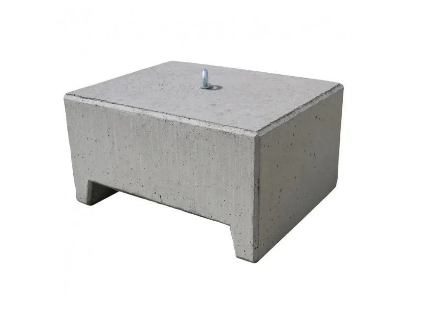 Beton gewicht voor verankering 340 kg