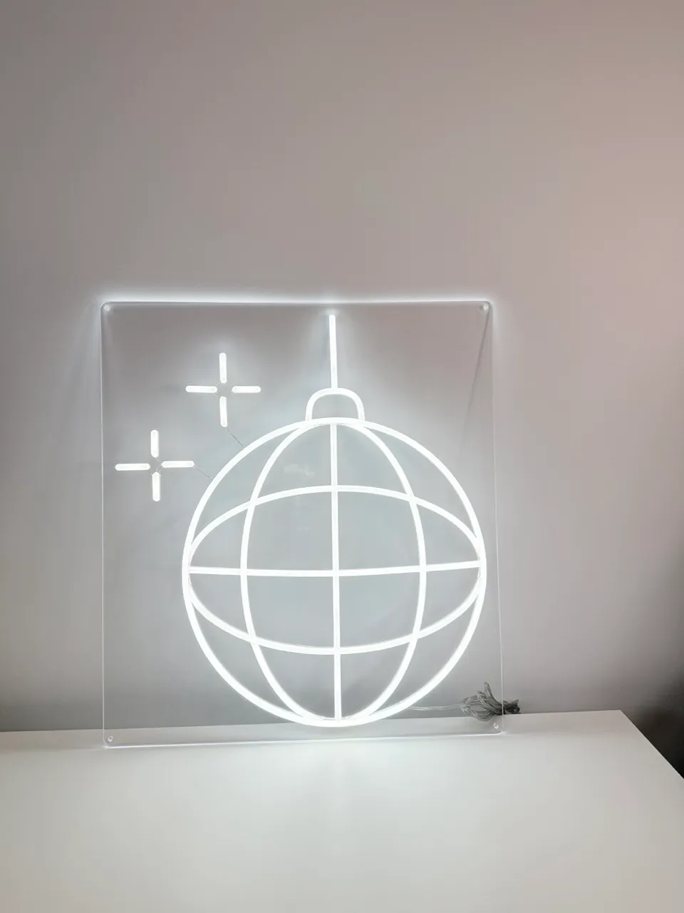LED Neon Licht Disco Bol