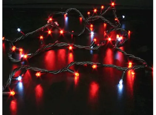 Guirlande 10 meter 100 leds rood