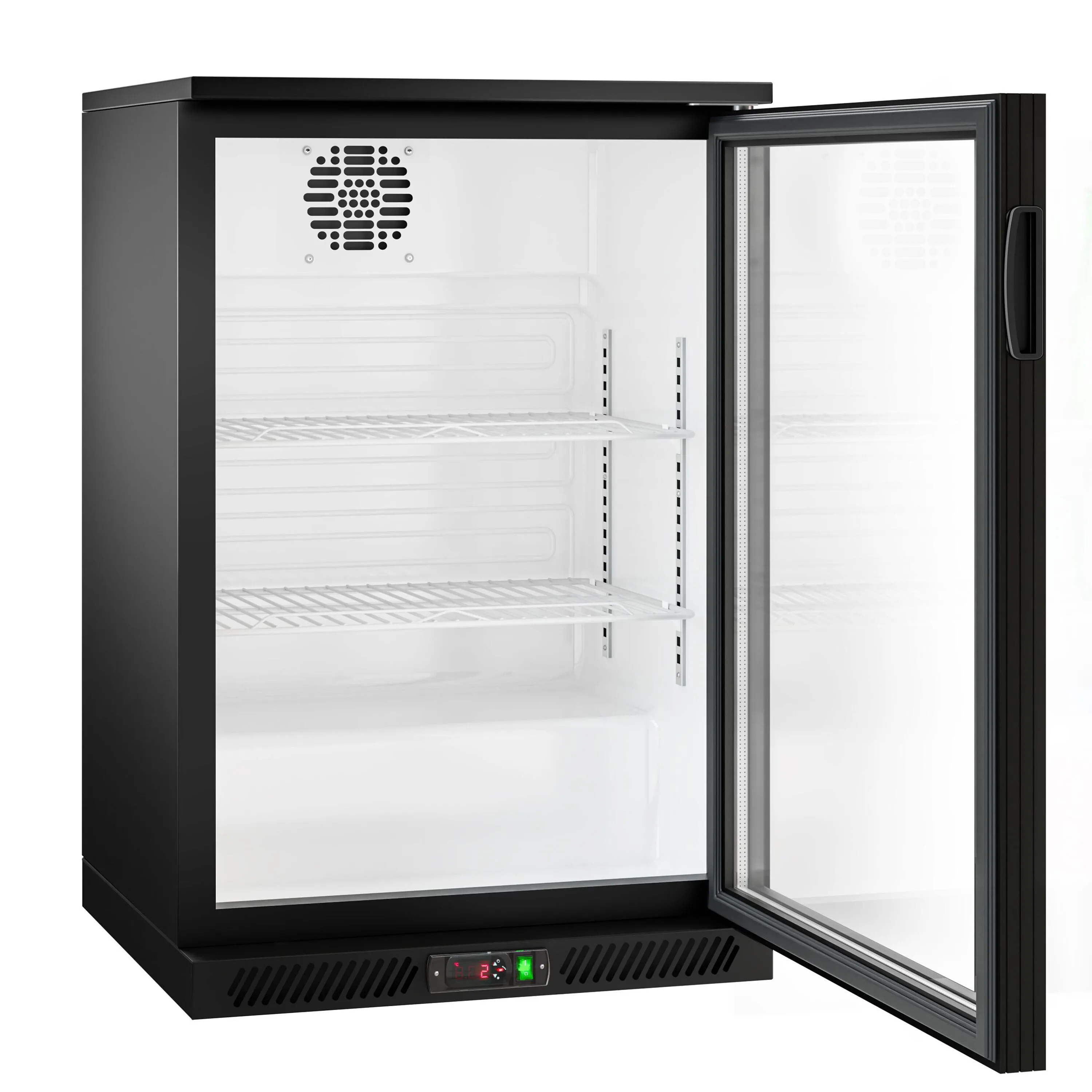 Tafel Frigo glazen deur