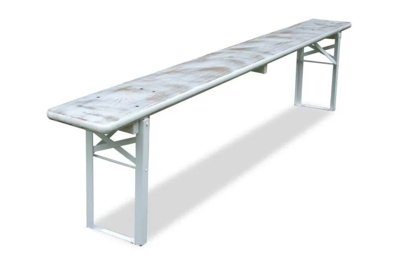 Bank Wit 220 cm