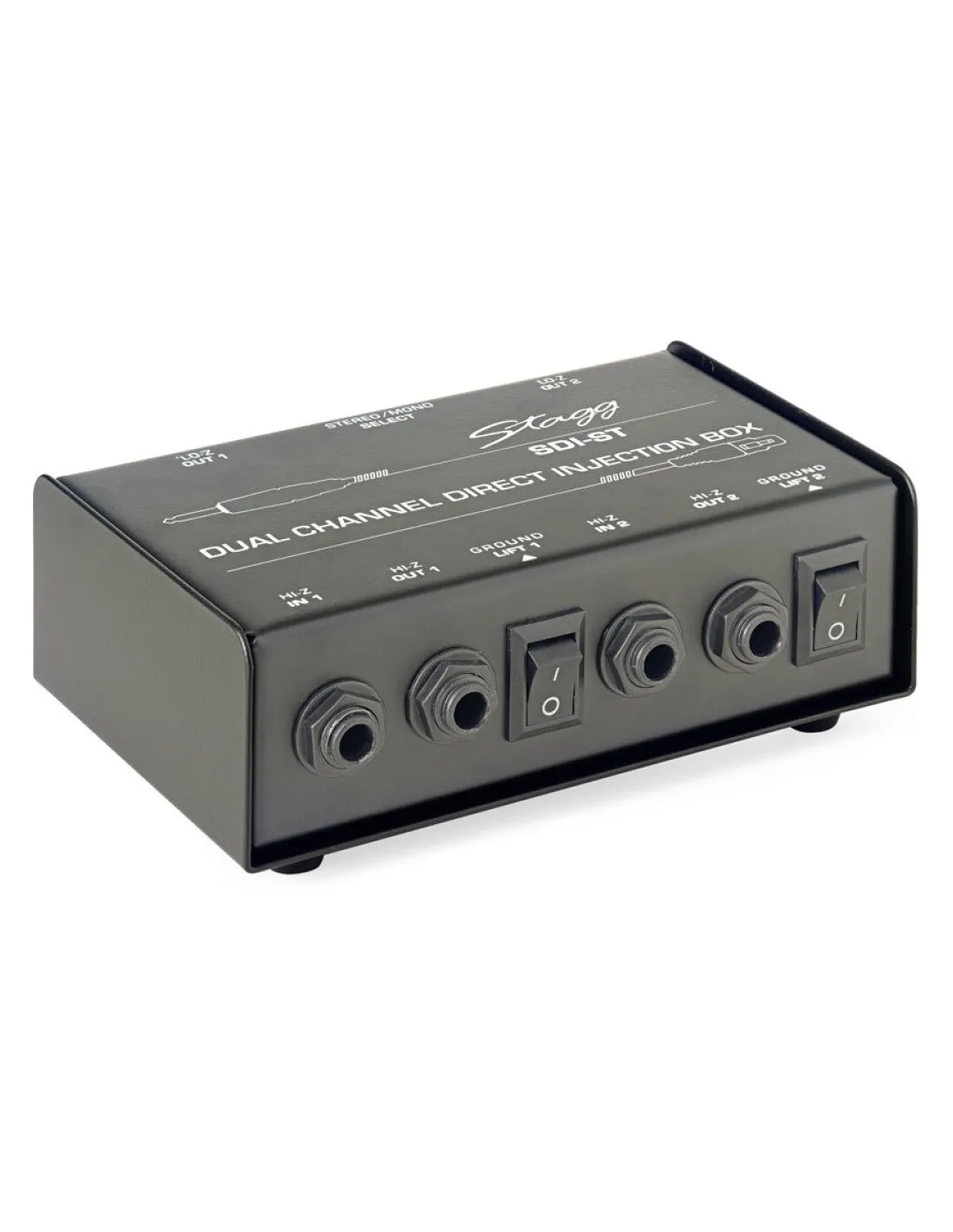 Stagg 2-Channel Passive DI Box