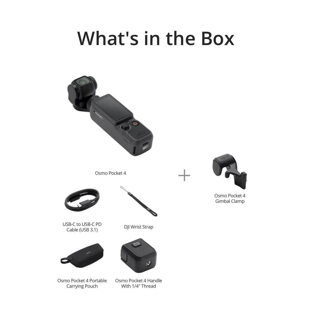 DJI OSMO POCKET 4P COMBO