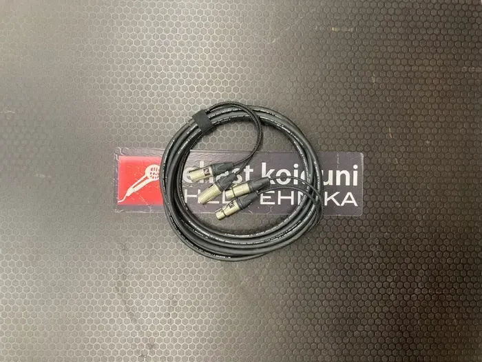 XLR 2x snake 3m lavamagistraal