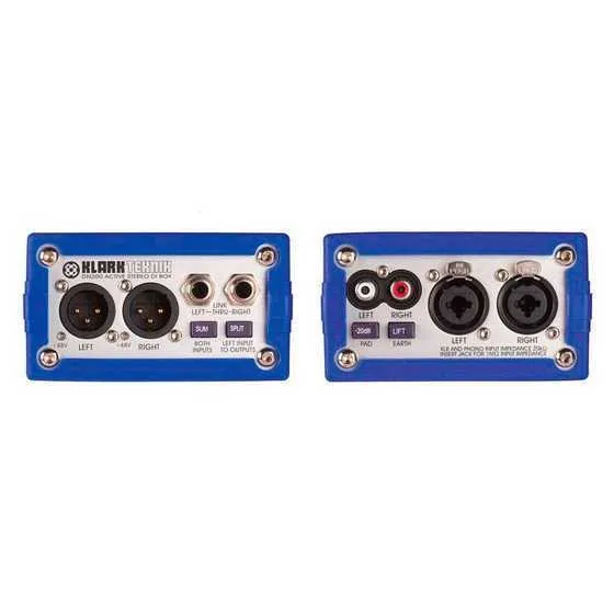 DI-box Klarkteknik stereo aktiiv