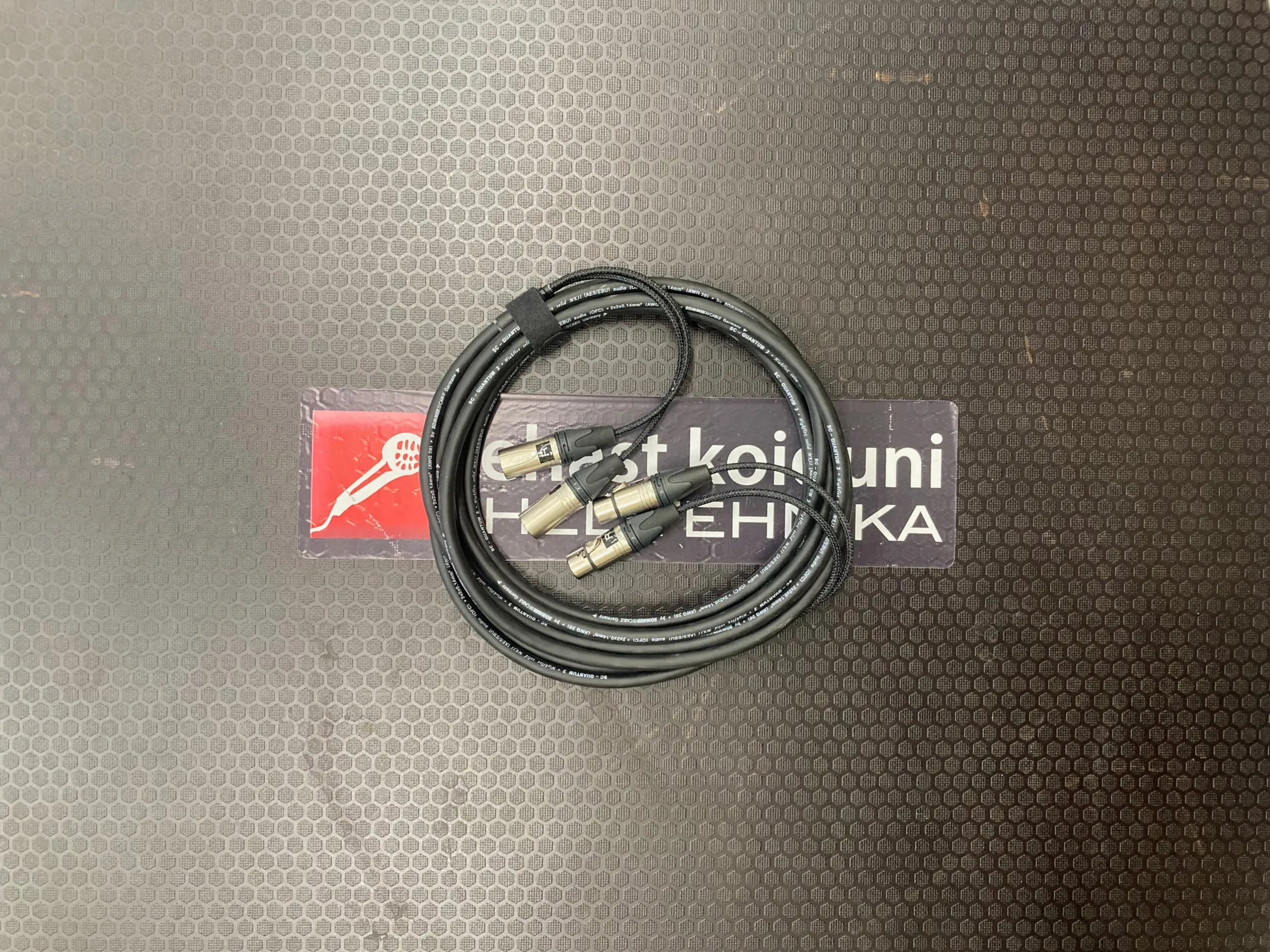 XLR 2x snake 5m lavamagistraal