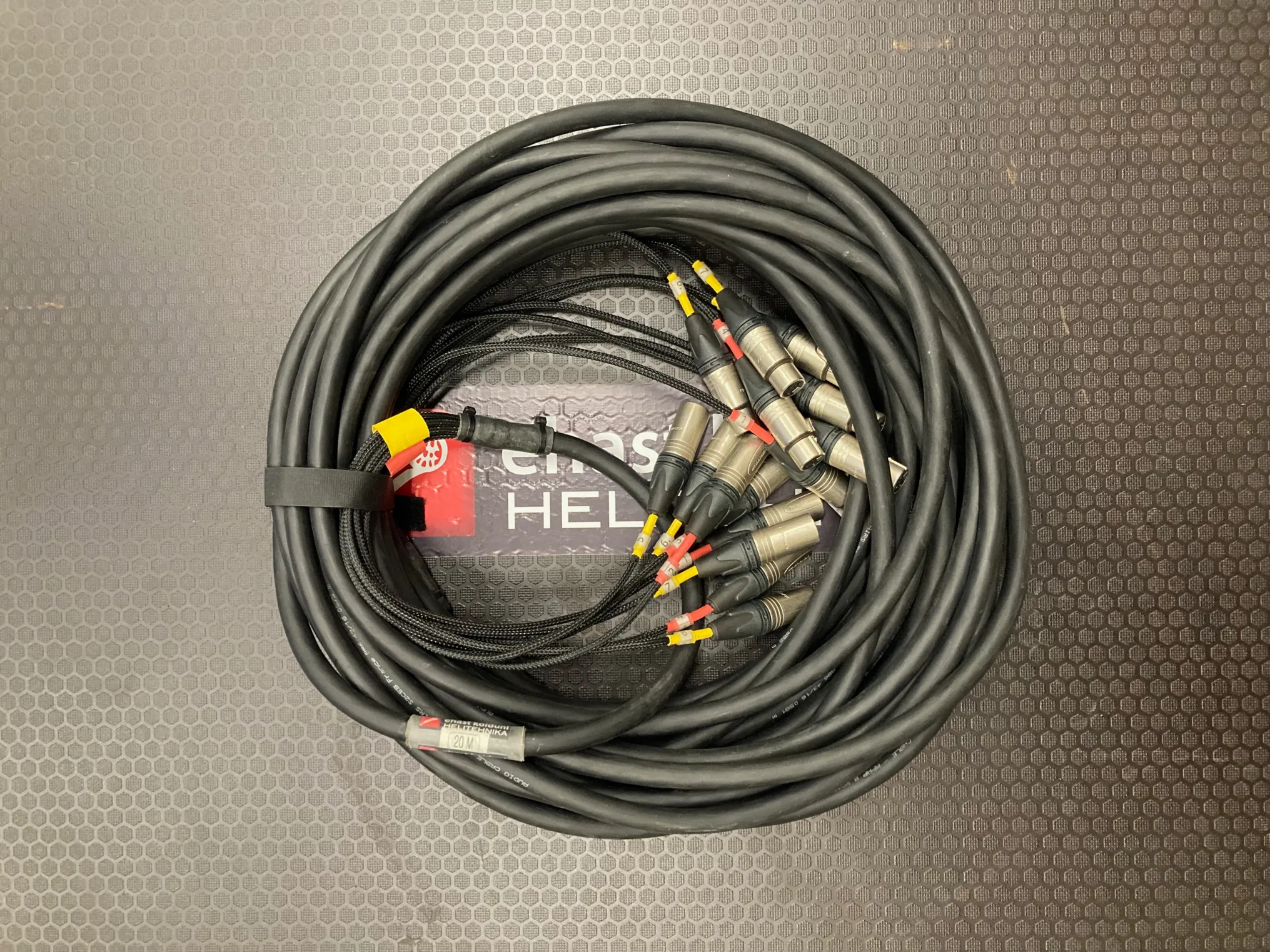 XLR 8x snake 20m lavamagistraal