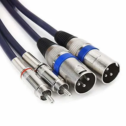 RCA-XLR Stereo kaabel