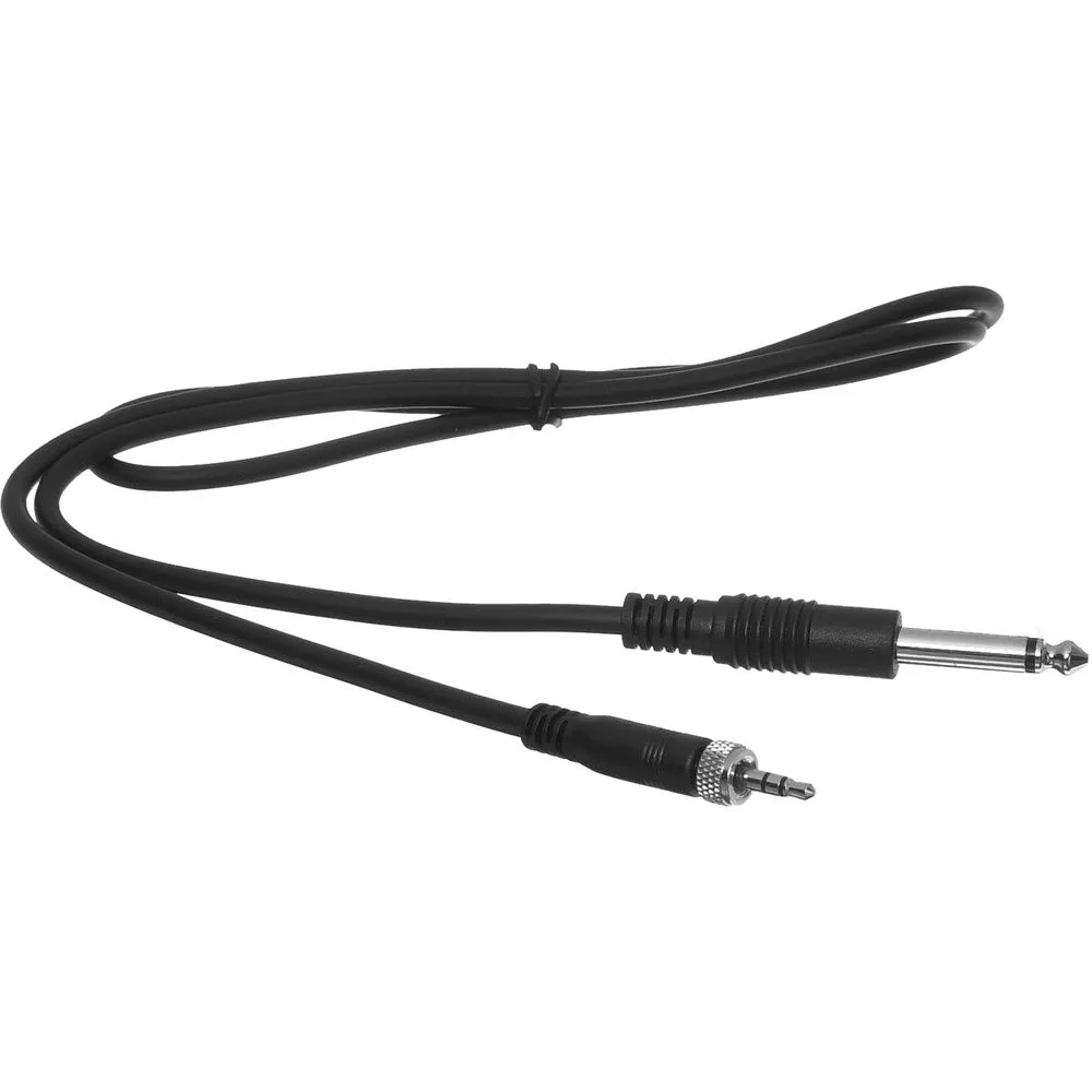 3.5mm jack - 1/4" jack  instrumendikaabel bodypack saatjale