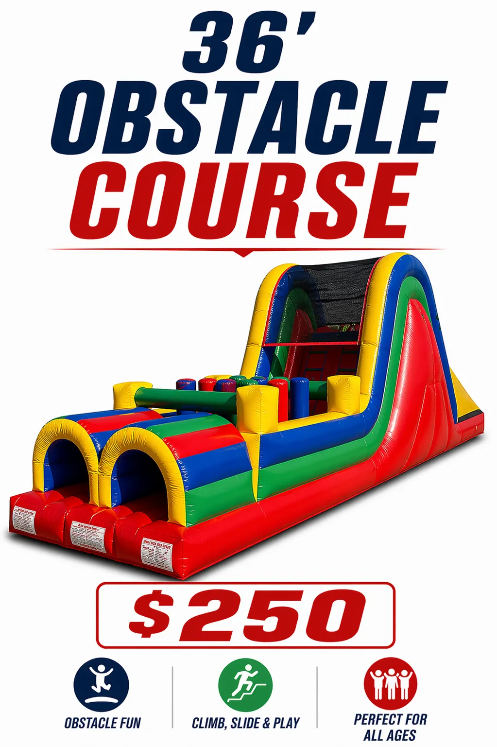 36' OBSTACLE COURSE