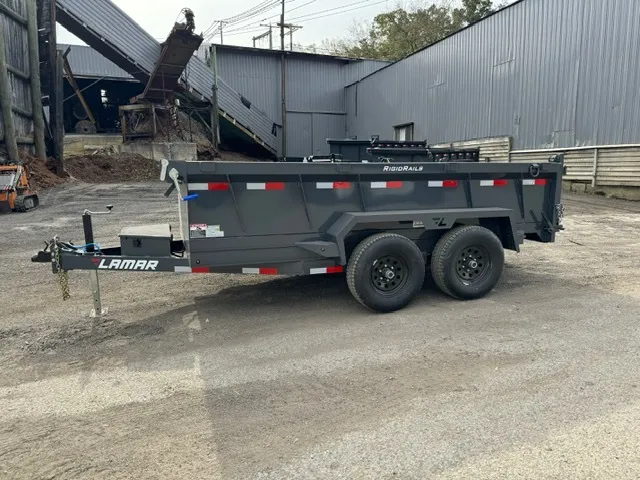10k Dump Trailer 6.5x12' 2' sides