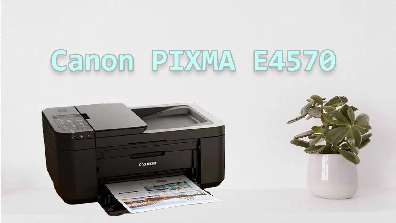 Canon Pixma E4570 (Paper & Ink included)