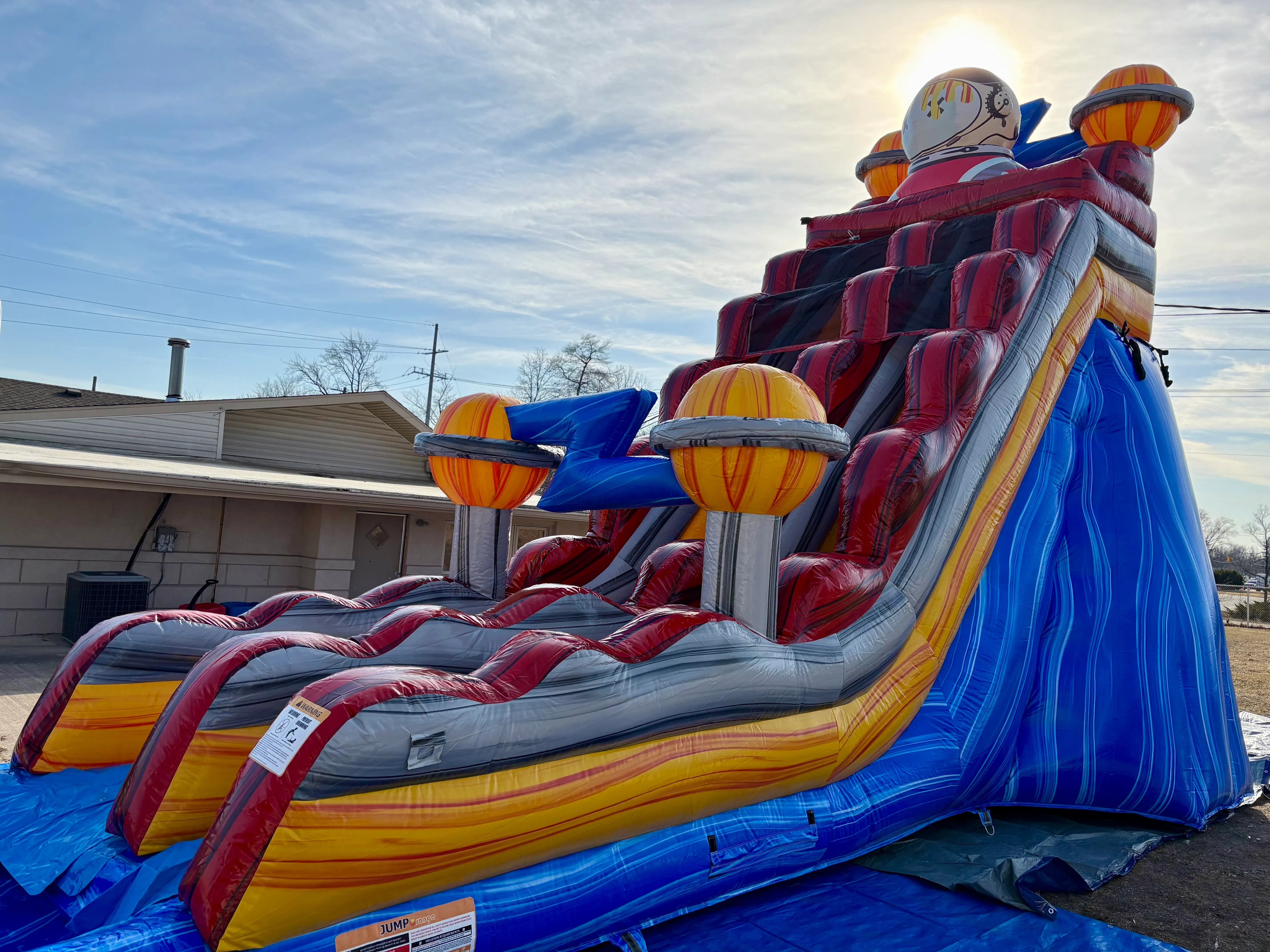 Wet & Dry Inflatable Slides