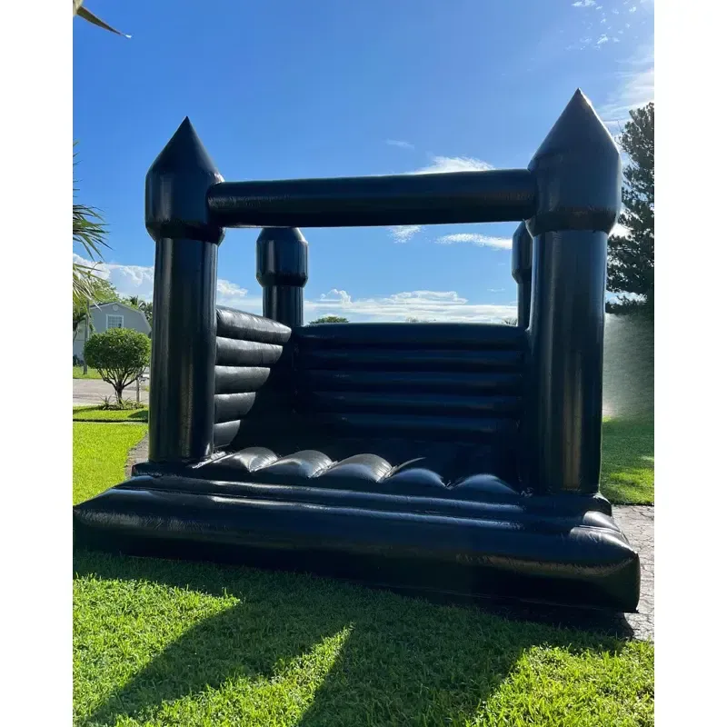 Black Inflatable Bounce House