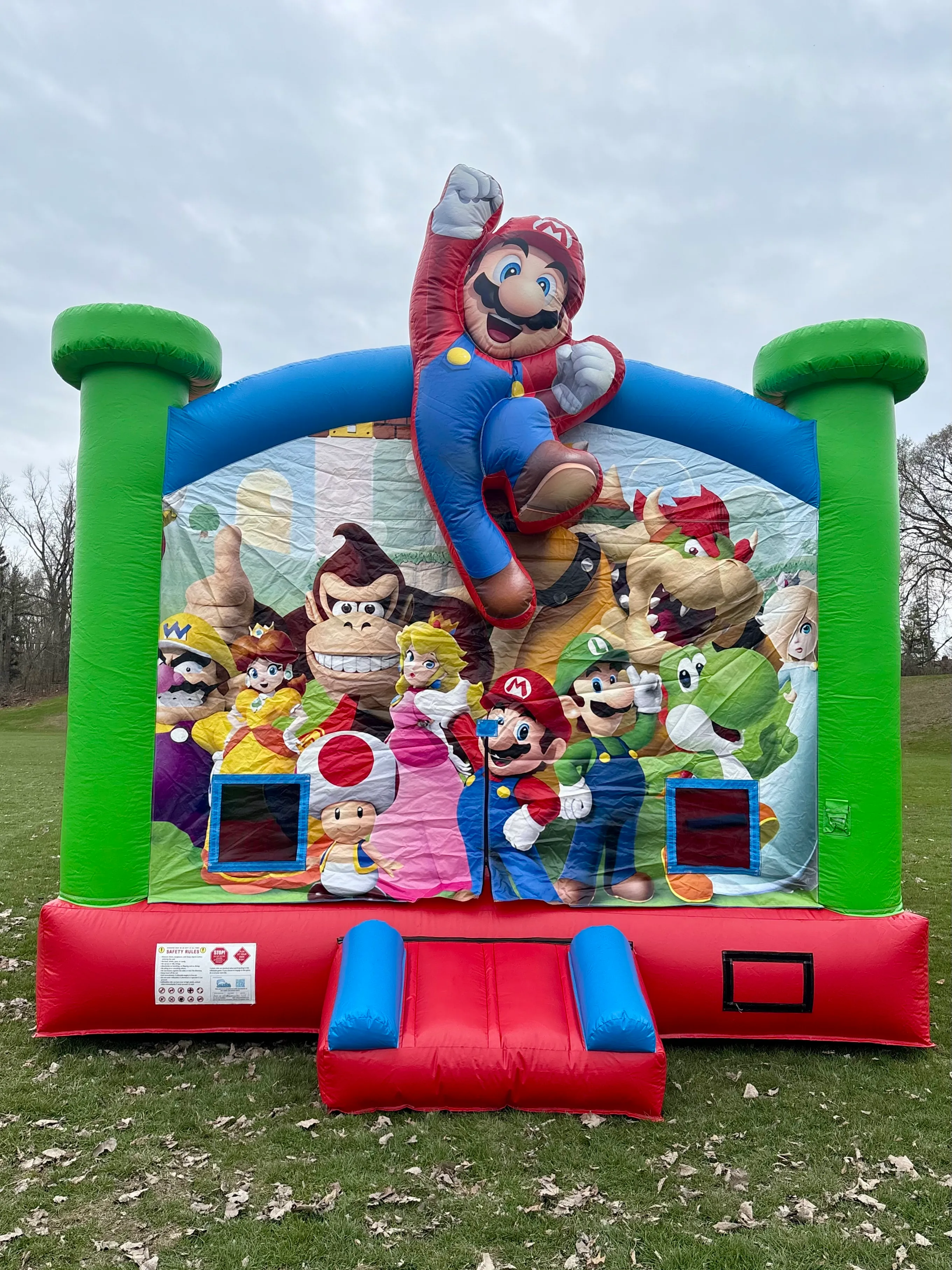 Super-Mario Bro Bounce House & Slide