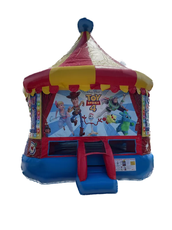 Toy Story Carnival Carousel Bounce House 