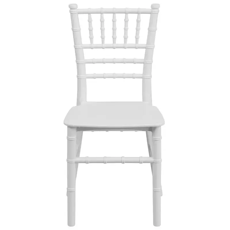 Kid's White Resin Chiavari Chair 