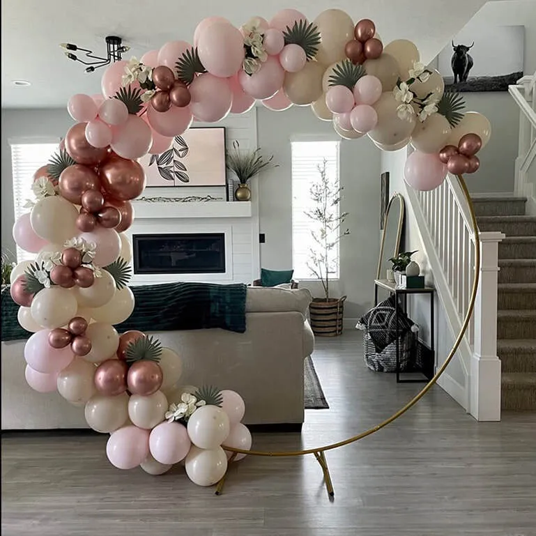 Gold Round Circle Backdrop