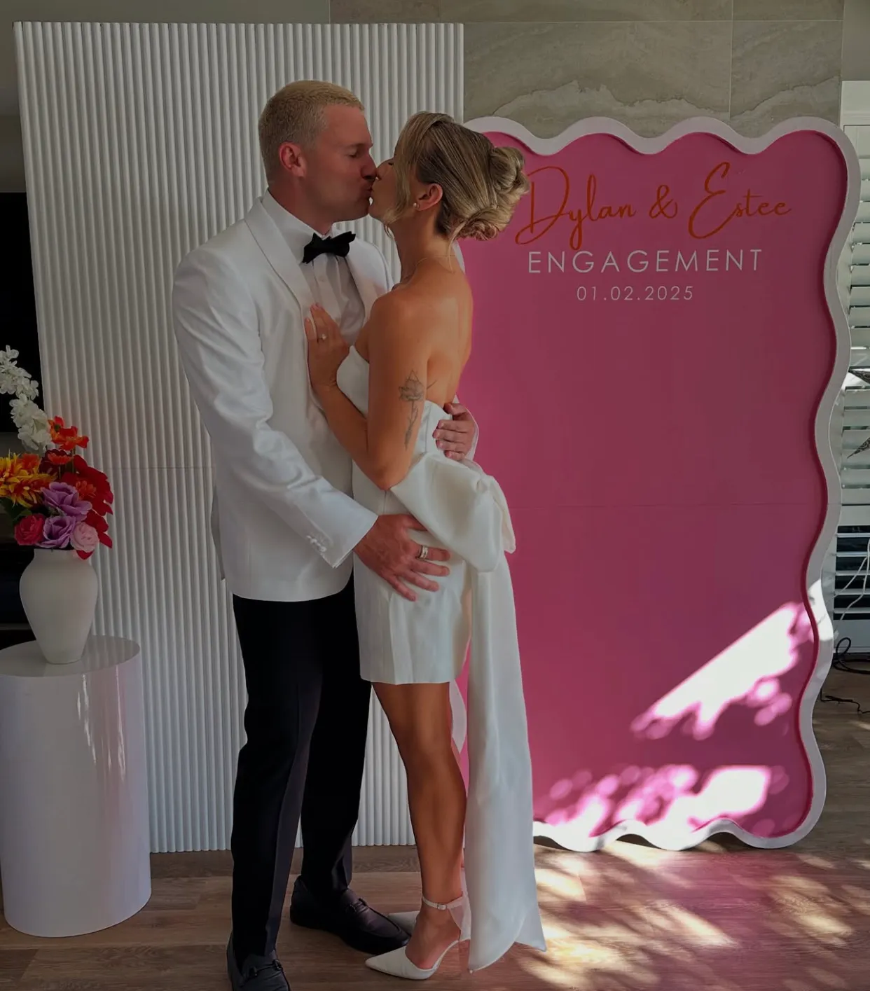 Engagement Backdrop Package