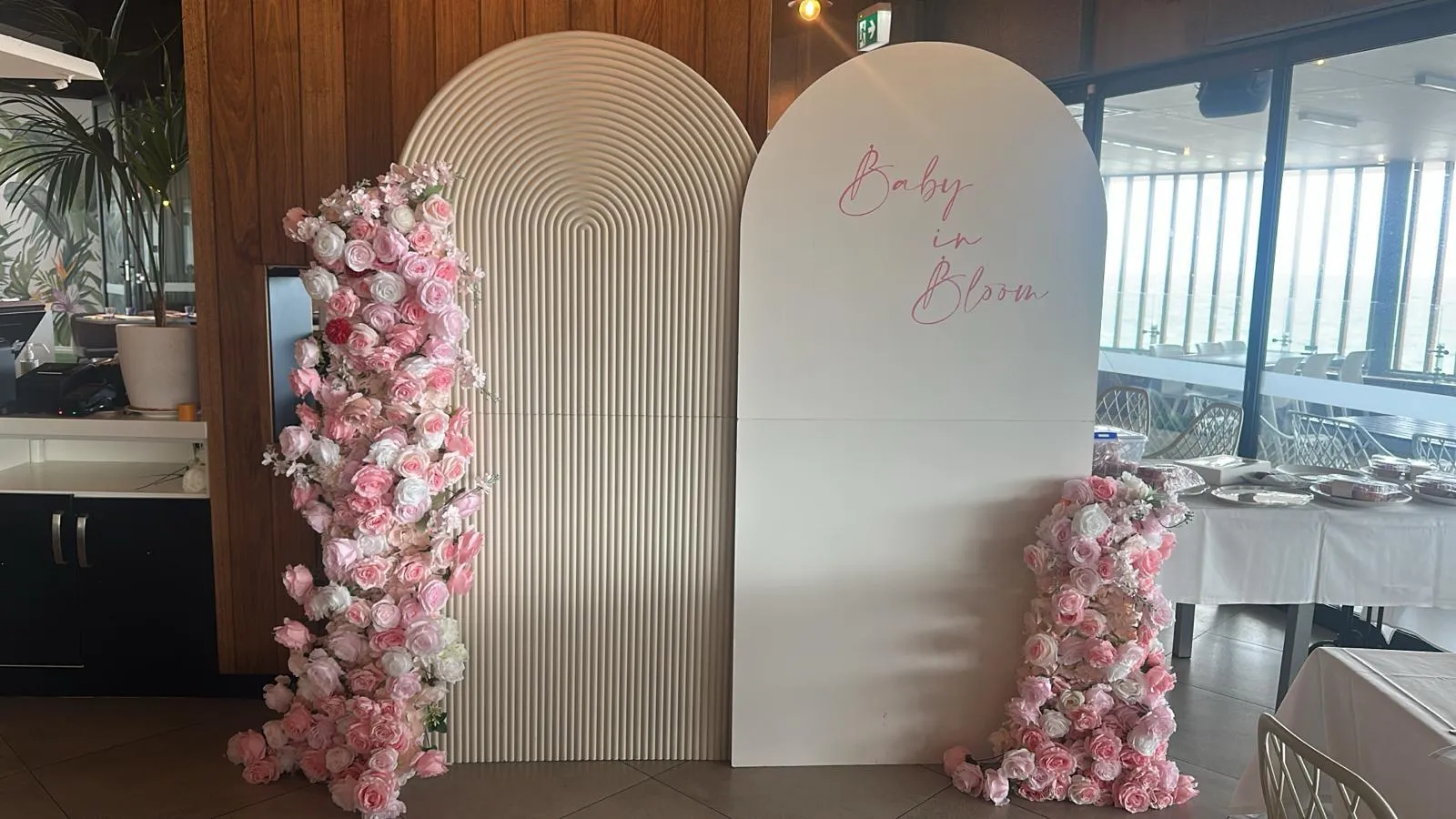 Baby in Bloom Backdrop Package