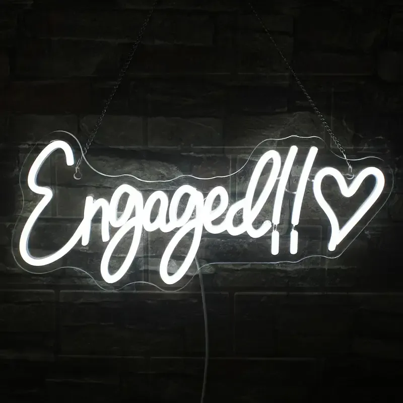 Engaged Neon Sign