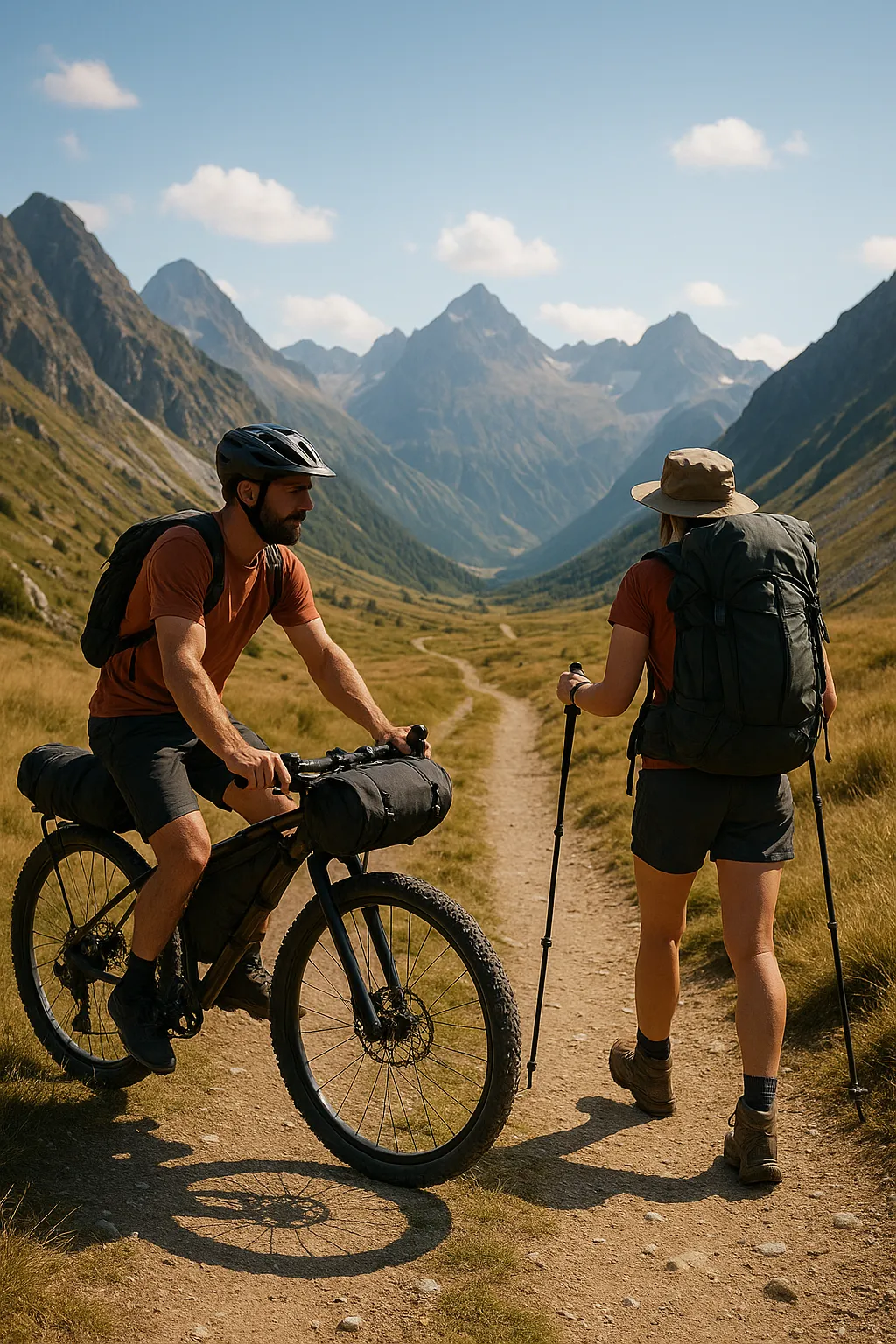 Hiking en Bikepacking