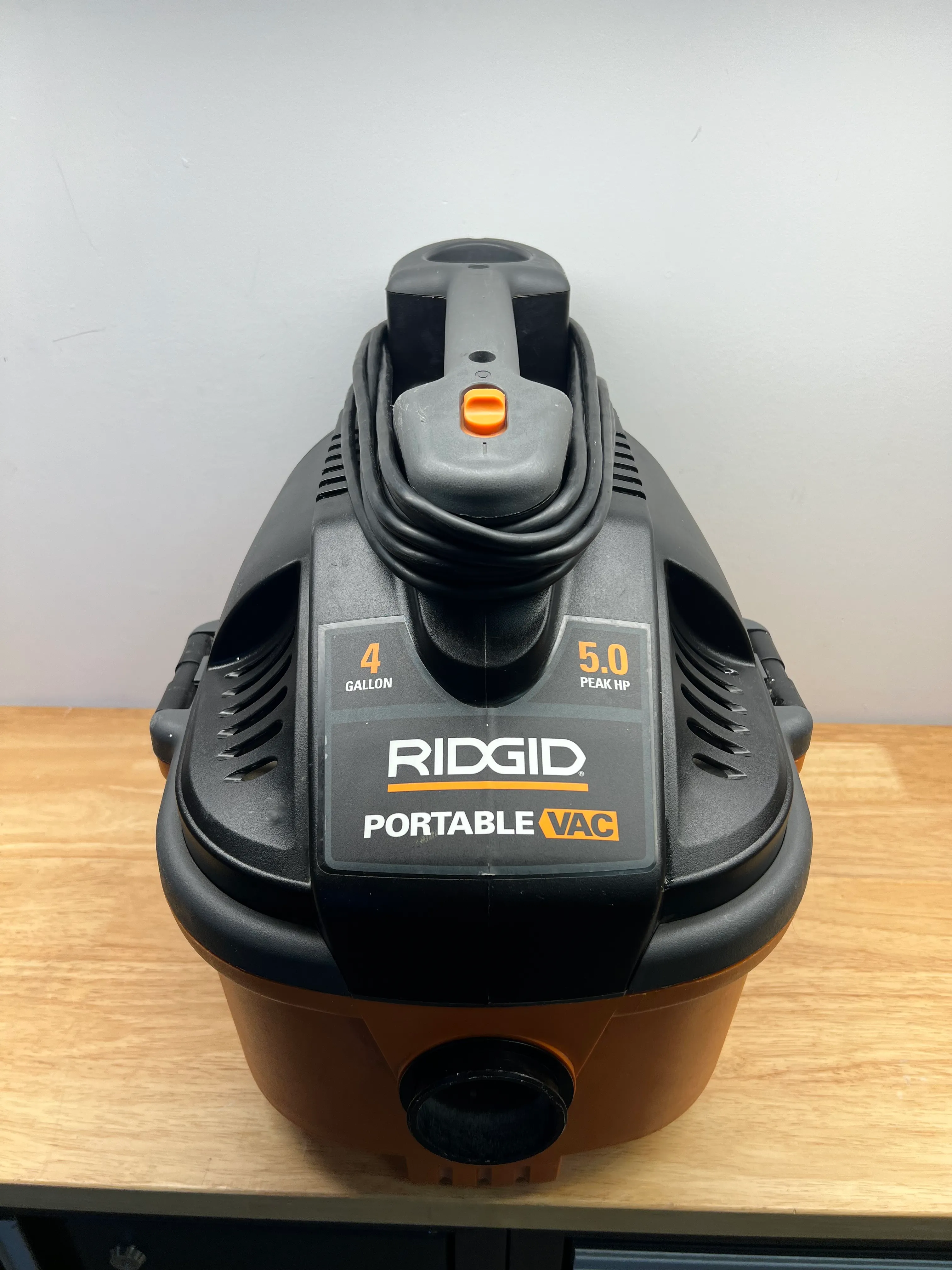 Ridgid Portable Wet/Dry Shop Vacuum