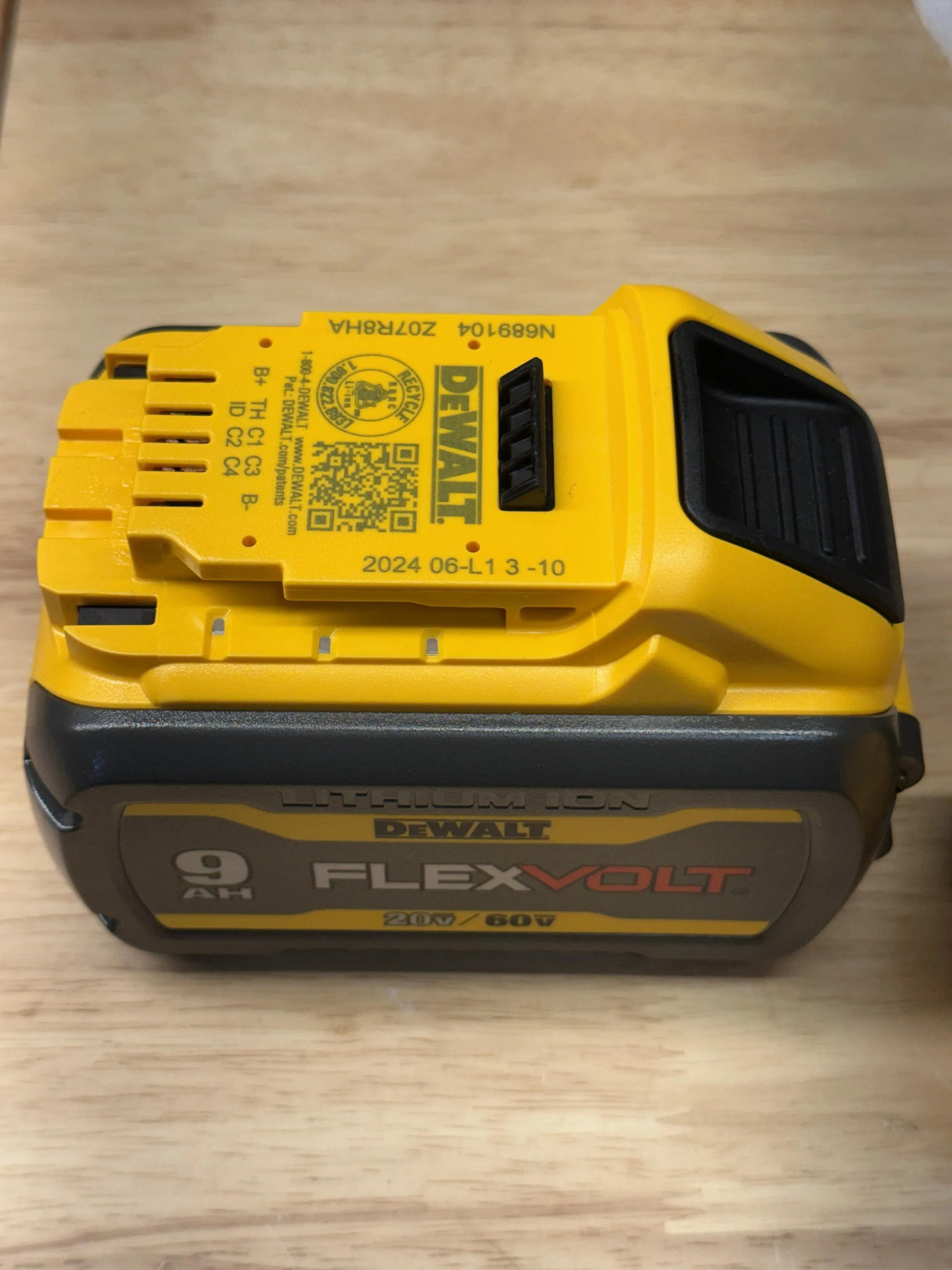 Dewalt 60V 9AH FlexVolt Battery DCB609