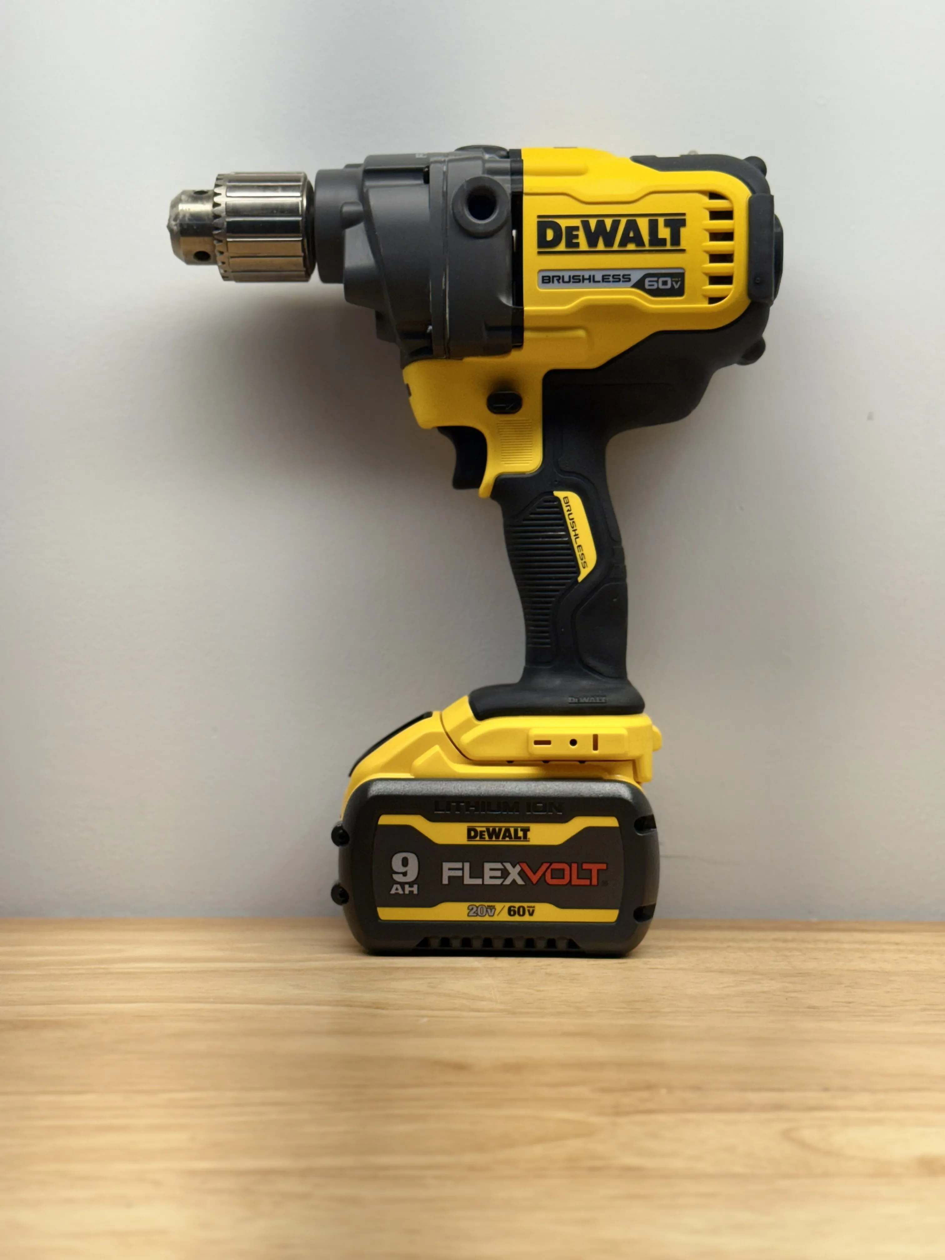 Dewalt 60V 1/2" Mud Mixer/Drill DCD130 + Battery + Charger
