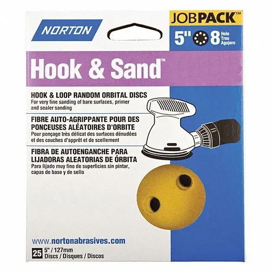 5" Hook & Loop Sanding Disc 