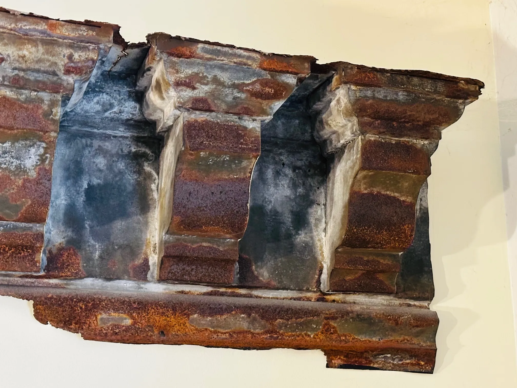 Antique Tin Building Cornice