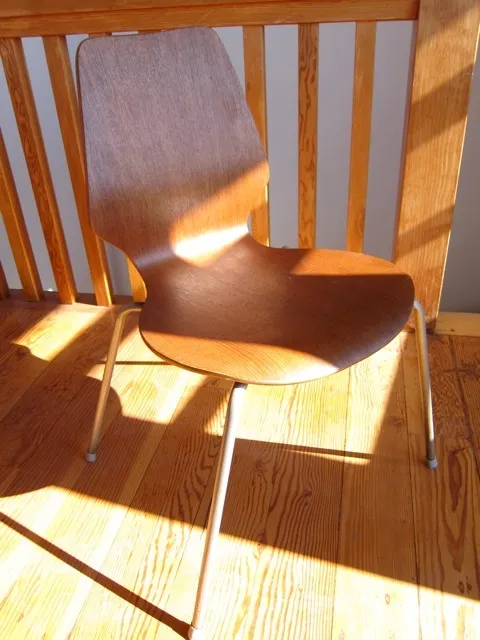 Mid-Century Moulded Ply Chair